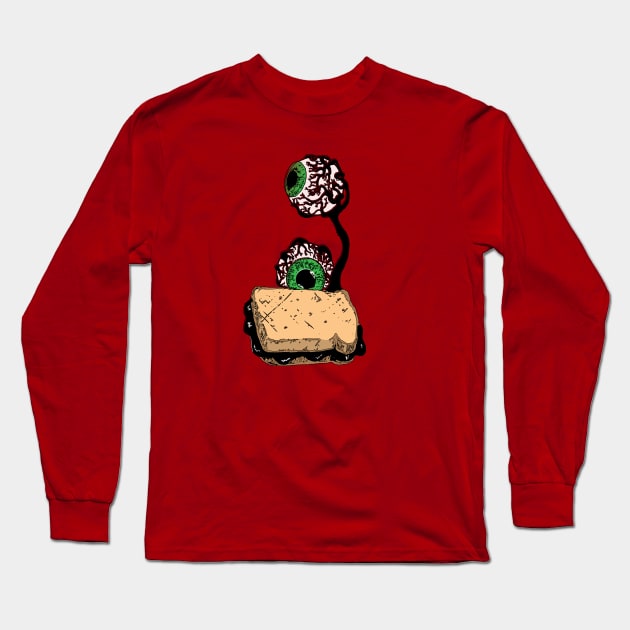 Eyes on Lunch Long Sleeve T-Shirt by Frank Herrera